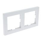 Q-Link S-Line afdekraam 2-voudig, Polarwit