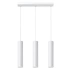 Witte hanglamp Harley, aluminium, 3L