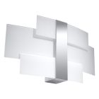 Chromen wandlamp Marith, staal