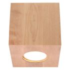 Landelijke opbouwspot Andro, bruin, hout