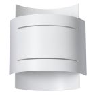 Moderne up down wandlamp Karwan, wit, aluminium