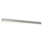 Moderne plafondlamp Mascha, grijs, aluminium, 31W, 3000K