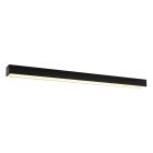 Moderne wandlamp Mascha, zwart, aluminium, 48w, 3000K