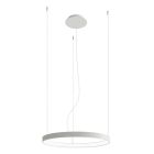 Moderne hanglamp Ringo, wit, aluminium, 30w, 3000K