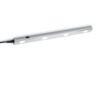 Zilveren keukenkastverlichting, Sarila, 1W, 3000K LED, met schakelaar