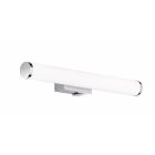 Chromen spiegelverlichting modern, Staby, 4,3W, 3000K LED, IP44, met schakelaar