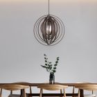 Bruine hanglamp modern, Xoelle