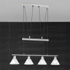 Nikkelen hanglamp klassiek, Portland