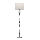 Nikkelen vloerlamp modern, Ramten, 7W, 3000K LED, met schakelaar