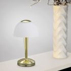 Messing tafellamp klassiek, Daphne, 4W, 3000K LED, met schakelaar