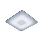 Witte plafonnière modern, Lev, 30W, warm tot koud wit verstelbare LED, met afstandsbediening