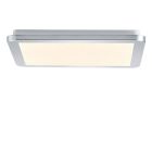 Chromen plafonnière modern, Marie, 18W, 3000K LED, IP44