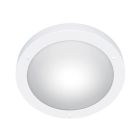 Hadleigh plafondlamp, met nikkel rand