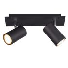 Zwarte plafondspot modern, Kaso