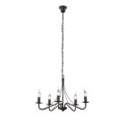 Roestkleurige kroonluchter klassiek, Jared