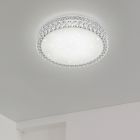 Witte plafonnière klassiek, Valentina, 21W, 3000K LED