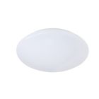 Witte plafonnière kunststof, Vanysia, 12W, 3000K LED, IP44
