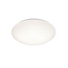 Witte plafonnière kunststof, Vanysia, 15W, 3000K LED, IP44
