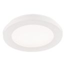Witte plafonnière modern, Gistrup, 10W, 3000K LED, IP44