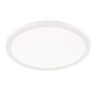 Witte plafonnière modern, Gistrup, 24W, 3000K LED, IP44