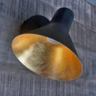 Gouden wandspot industrieel, Verena