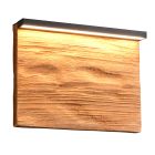 Design wandlamp hout, Tanneke, 7,5W, 3000K LED, 3-staps dimbaar
