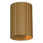 Bruine up down wandlamp modern, Ulbe