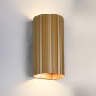 Bruine up down wandlamp modern, Sieb