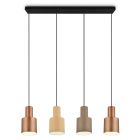 Taupe hanglamp modern, Amila