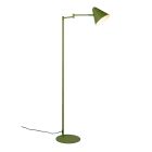 Groene vloerlamp modern, Jille, met schakelaar
