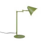 Groene bureaulamp modern, Jille, met schakelaar