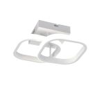 Witte plafondlamp design, Yasser, 7W, 4000K LED