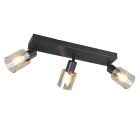 Zwarte plafondspot modern, Constantijn