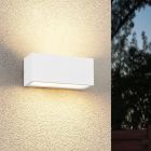 Witte up down wandlamp modern, Meryem, IP44