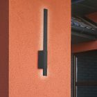 Moderne buiten wandlamp Yorin, Antraciet, Incl. warm wit LED