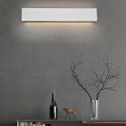 Witte up down wandlamp Coscon, metaal, modern, 9 watt