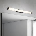 Moderne wandlamp Staby, zwart, metaal, geïntegreerde LED