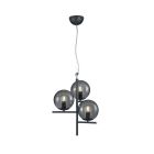 Antraciete hanglamp modern, Silkis