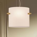 Messing hanglamp Myke, metaal