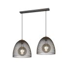Vintage hanglamp Fadil, nikkel