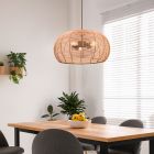 Rotan hanglamp bruin, Nesrine