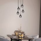 Zwarte hanglamp modern, Selinay