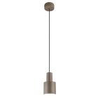 Taupe hanglamp metaal, Amila