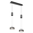 Antraciete eettafel hanglamp modern, Marjon, 9W, 3000K LED