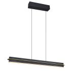 Zwarte hanglamp modern, Joek, 22W, warm tot koud wit verstelbare LED, 3-staps dimbaar
