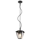Zwarte buitenlamp modern, Samatar, IP44