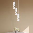 Witte hanglamp design, Marouan