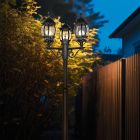 Zwarte lantaarnpaal klassiek, Evander, IP23