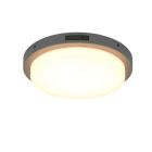 Antraciete buiten wandlamp met bewegingssensor metaal, Prashant, 14W, white switch LED, IP54