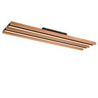 Bruine plafonnière modern, Marna, 27W, 3000K LED